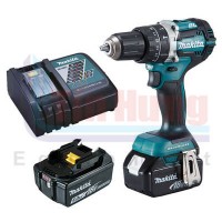MÁY KHOAN BÚA CHẠY PIN MAKITA DHP484RTE (18V)
